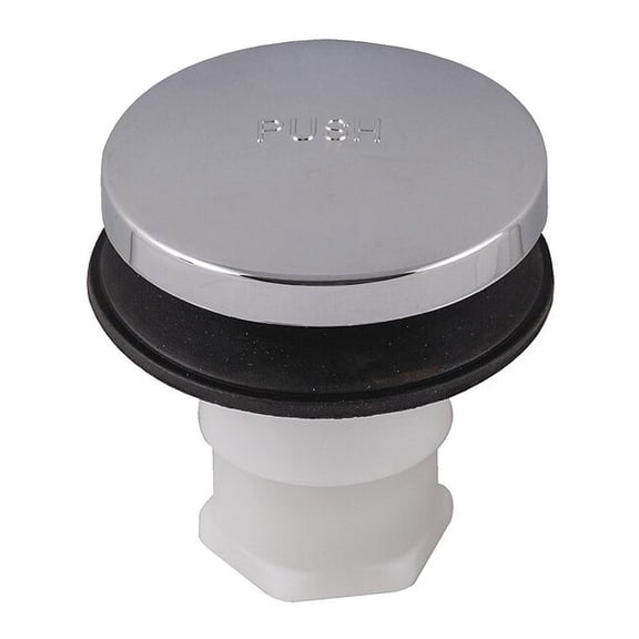 Manufacturer Varies Tip-Toe Drain Stopper,Silver 35229