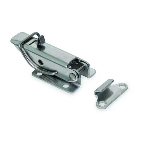 Draw Latch, Nonlocking, Passivated, Mounting Hole Dia.: 11/64 in 1XPE3
