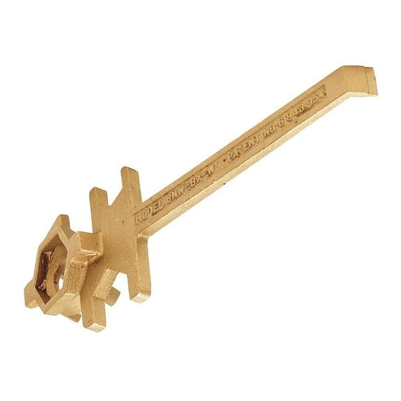 Manufacturer Varies Drum Bung Wrench,Straight,12 In. L BNW-BX-W