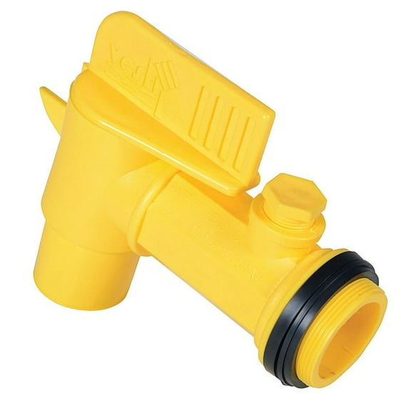 Manufacturer Varies Drum Faucet,EVA,Yellow,NPT JDFT