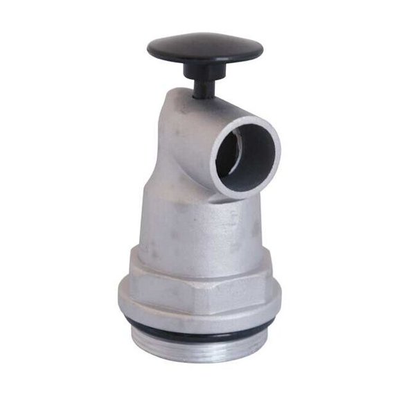 Manufacturer Varies Drum Tap,Aluminum,Silver,NPT 2GF