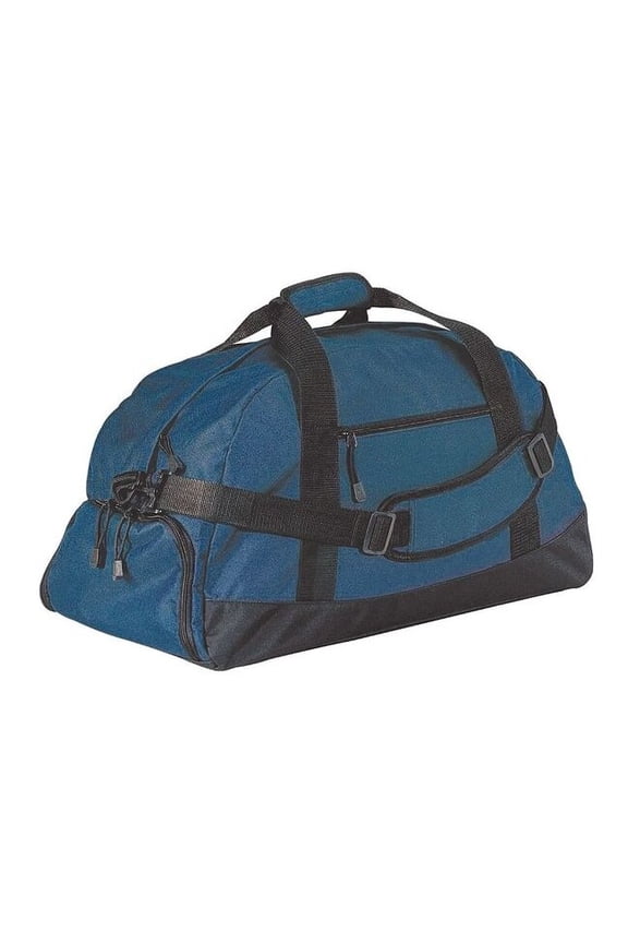 Duffel Bag, Blue, Polyester 9G718