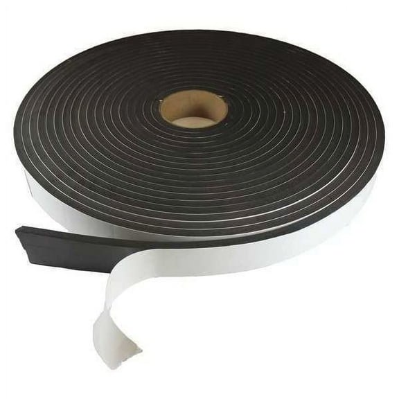 Manufacturer Varies EPDM Neoprene SBR Strip,L 50 ft,Black CNES5918X1X50T