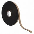 thumbnail image 1 of Foam Strip, Water-Resistant Closed Cell, 3/4 in W, 50 ft L, 1/8 in Thick, Black, 1 of 1