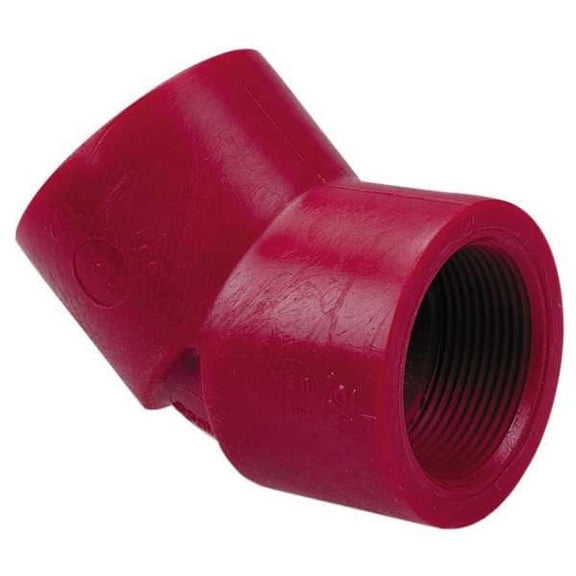 Manufacturer Varies Elbow, 45 Degrees, 3/4 in Pipe Size,FNPT 650633 3/4