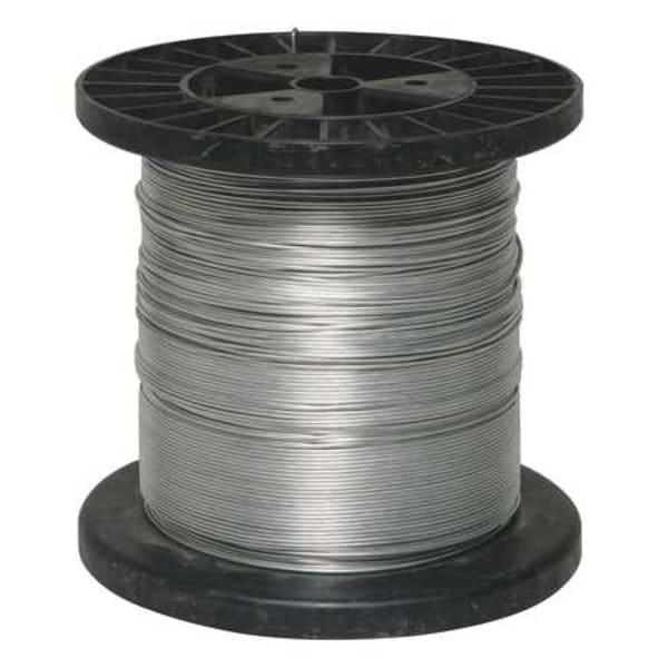 Manufacturer Varies Electric Fence Wire,17 Ga,1320 Ft,Steel 4LVR1