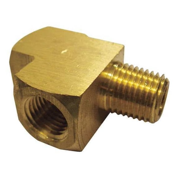 Manufacturer Varies Extruded Street Tee, Brass, 1/4 in,10 PK 6AYW1