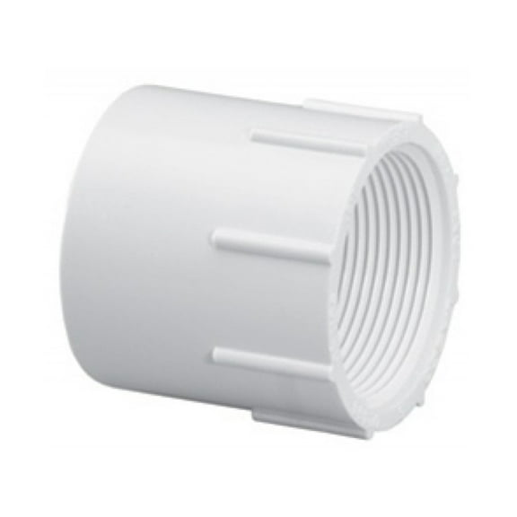 Manufacturer Varies PVC Female Adapter, Socket x FNPT, 5 in Pipe Size 435050