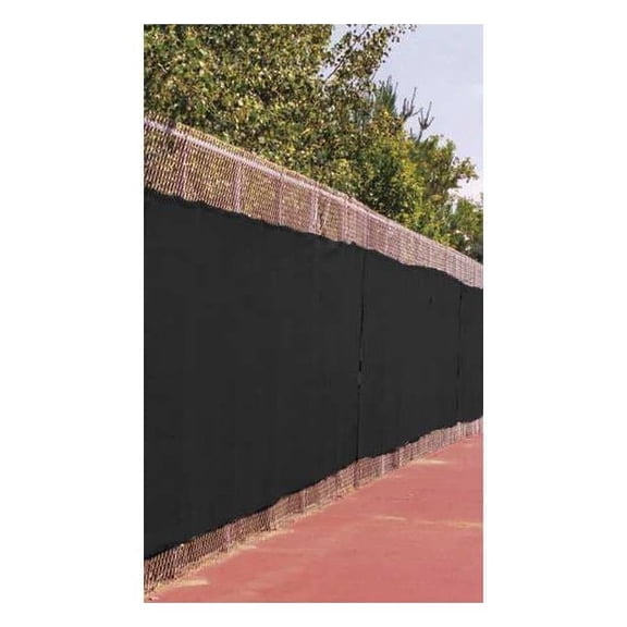 Manufacturer Varies Fence Screen,50 ft. L,8 ft. H,Black MTP-95-04-0850