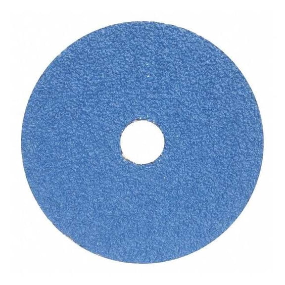 Fiber Disc,5",7/8" Hole Mount,Blue,PK25 78072775356