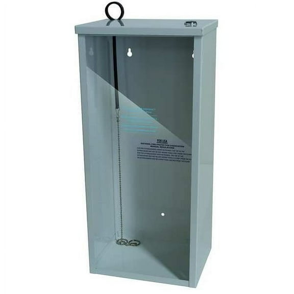 Fire Extinguisher Cabinet, Surface Mount, 30 3/8 in Height, 20 lb