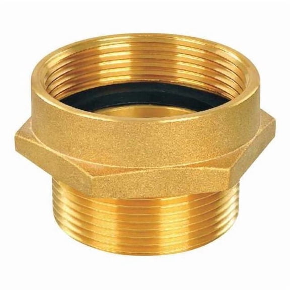 Manufacturer Varies Fire Hose Adapter,Straight,NPTxNST 6AKD4
