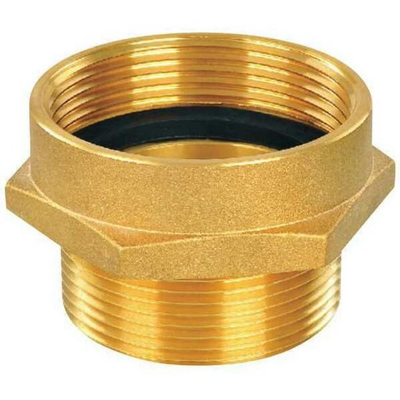 Manufacturer Varies Fire Hose Adapter,Straight,NPTxNST 6AKD4