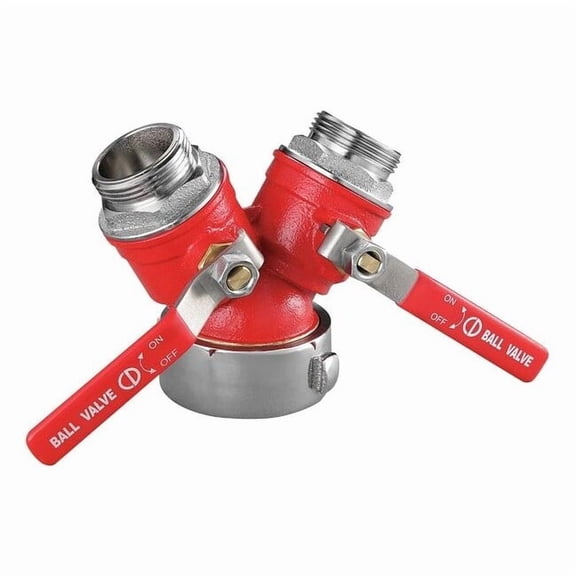Manufacturer Varies Fire Hose Ball Valve,11 1/4"L,Bronze 6AKE2