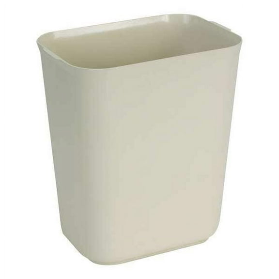 Manufacturer Varies Trash Can, Tan, 7 gal, Fiberglass 4PGL6