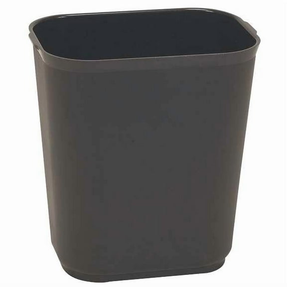 Manufacturer Varies Trash Can, Blk, 7 gal, Fiberglass 4PGL7