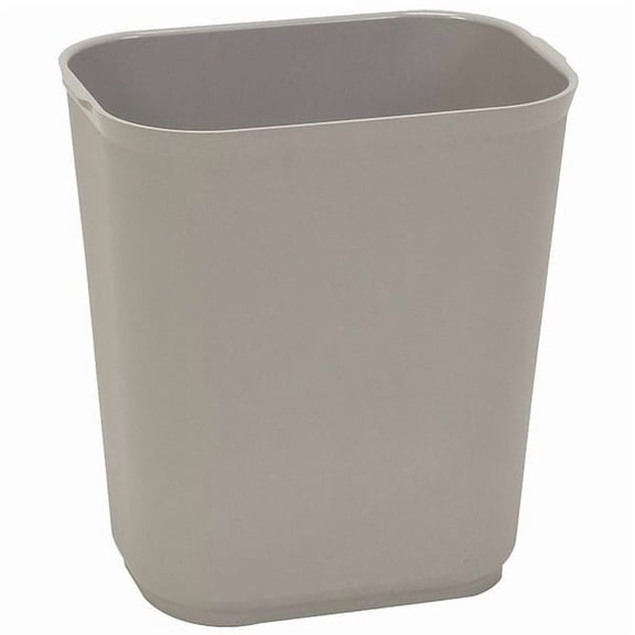 Manufacturer Varies Trash Can, Gry, 7 gal, Fiberglass 4PGL8