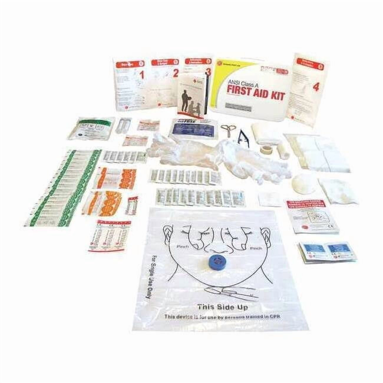 First Aid Kit and Housing, Metal 86 Components, 25 People Served 9999-2155