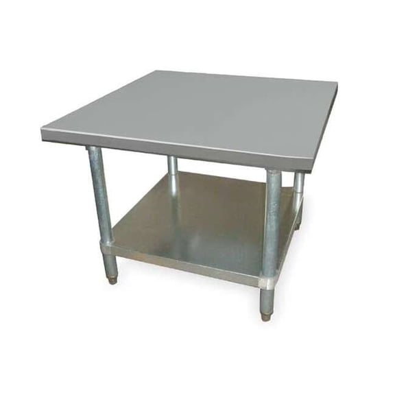 Manufacturer Varies Fixed Work Table,SS,36" W,30" D 4UEL2