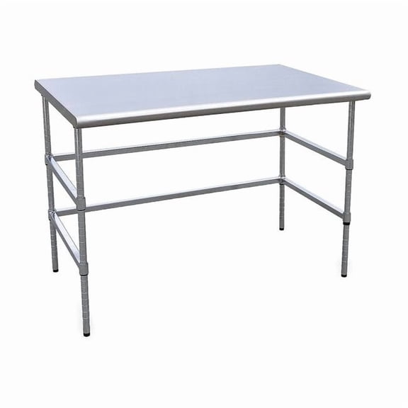Manufacturer Varies Fixed Work Table,SS,48" W,30" D 4UEL3