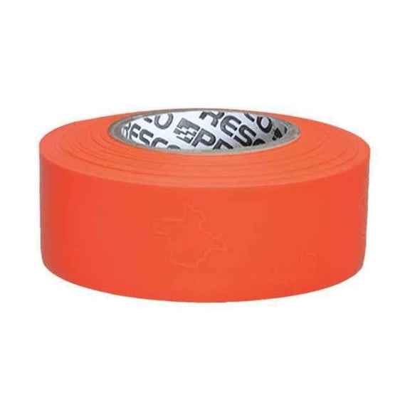 Manufacturer Varies Flagging Tape,Orange, 150 ft L,1 3/16 in TXOG-200