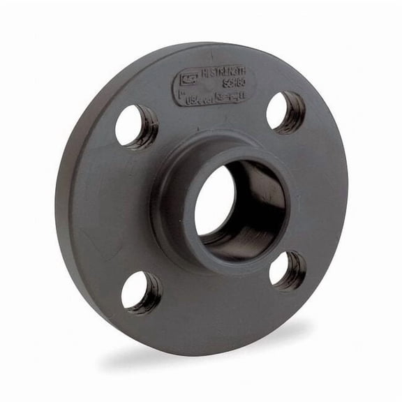 CPVC Solid Flange, Schedule 80, 3/4" Pipe Size, Socket 9851-007