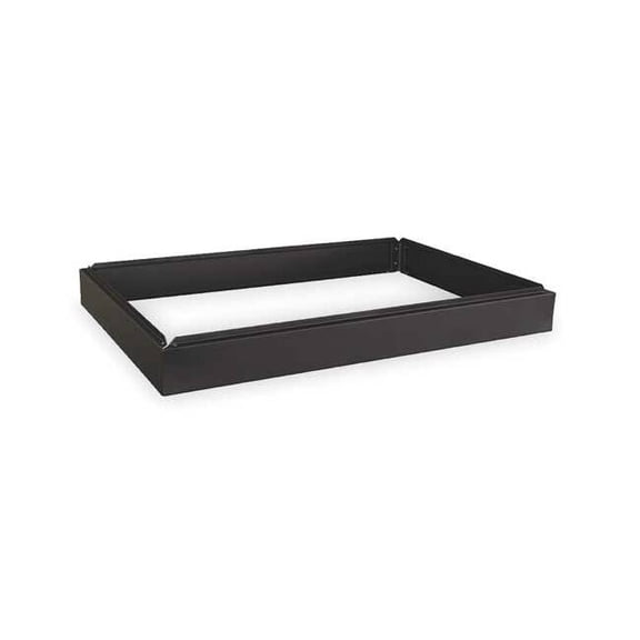 Manufacturer Varies Flat File Cabinet Base, Closed Base, Black 2CLD5