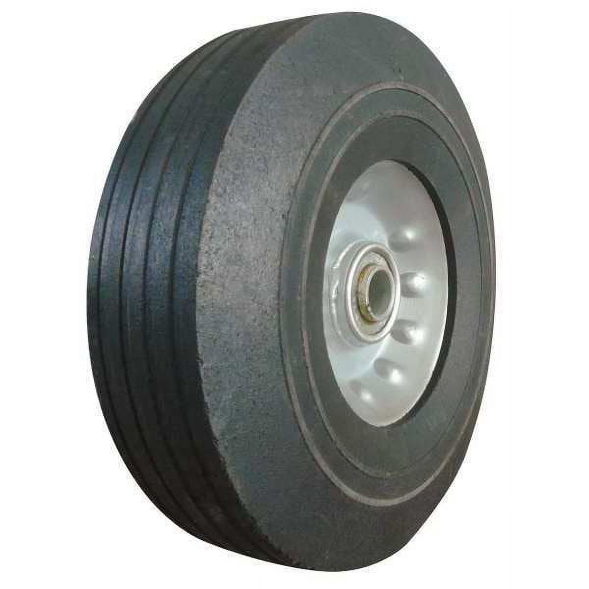 Solid Rubber Wheel,8 in.,400 lb.,Sym 1NWZ4 - Walmart.com