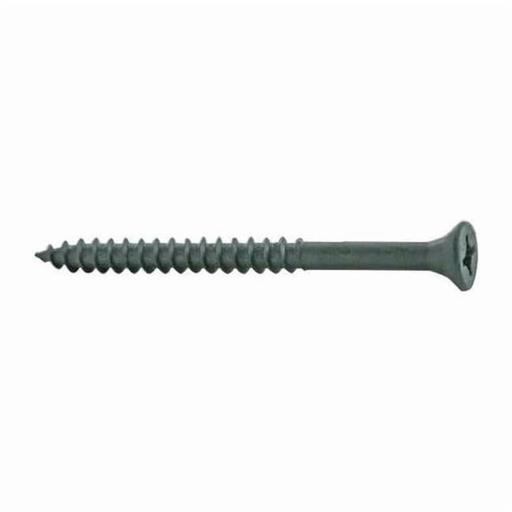 Wood Screw, #9, 2 in, Durafast Steel Flat Head Combination Phillips/Square Drive, 99 PK