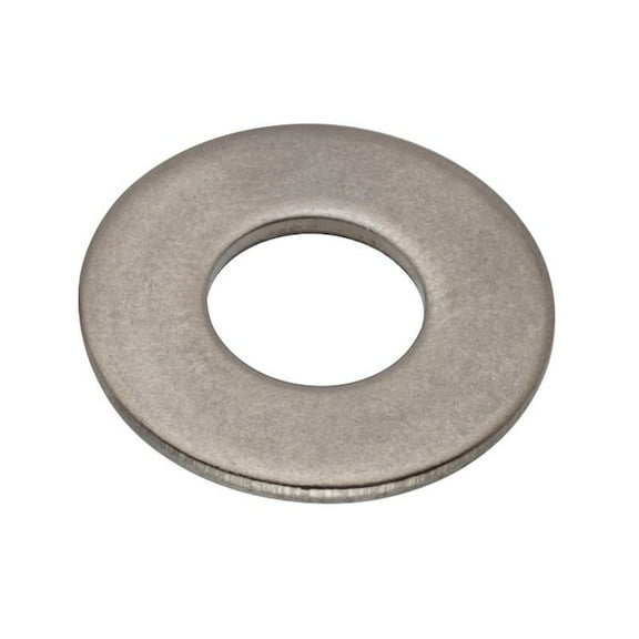 Flat Washer, For Screw Size 1/4" ,335 Stainless Steel Plain Finish, 100 PK
