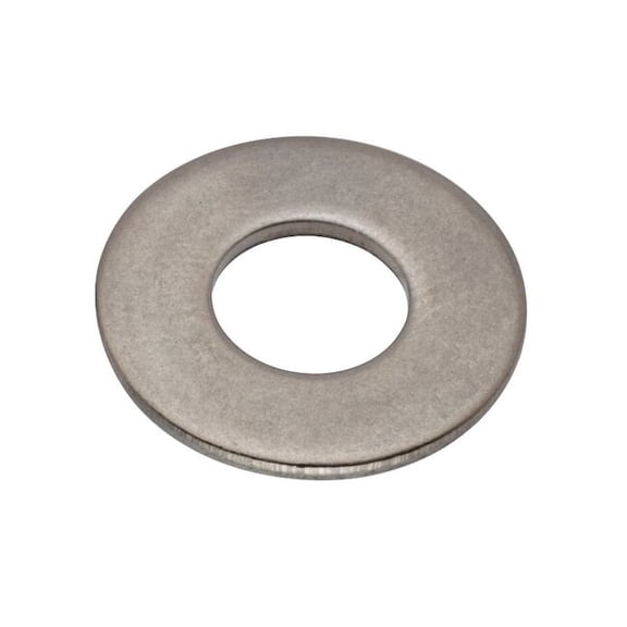 Flat Washer, For Screw Size 1/4" ,335 Stainless Steel Plain Finish, 100 PK