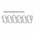 thumbnail image 1 of Flexible Metallic Conduit, 3/4 in Trade Size, 25 ft, Aluminum, Galvanized, Gray, 1 of 1