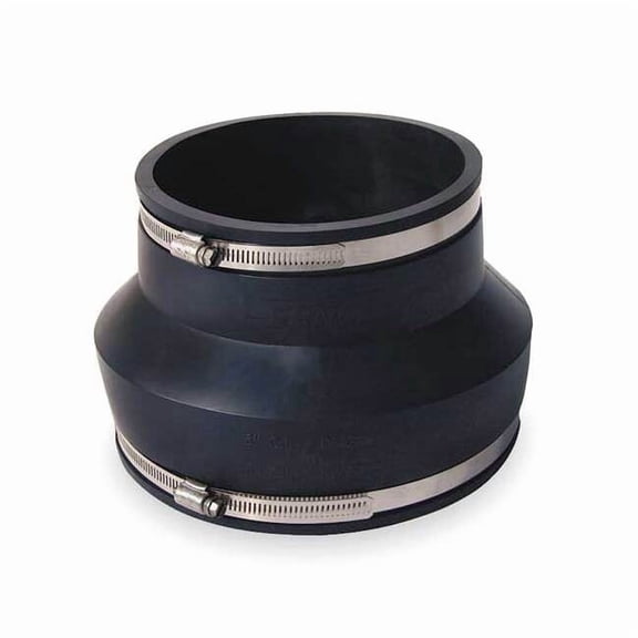 Manufacturer Varies Flexible Coupling,PVC,8 x 6 in Pipe Size 1056-86