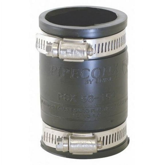 Manufacturer Varies Flexible Coupling,Rubber,2"For Pipe Size 86003