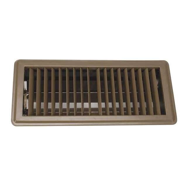 Manufacturer Varies Floor Register 5.5 X 11.5, Brown, Steel 4MJE9