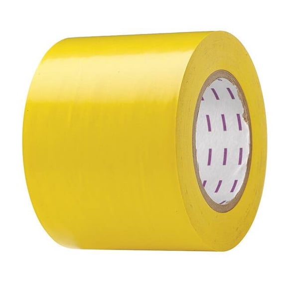 Manufacturer Varies Floor Tape,Yellow,4 inx180 ft,Roll 8A858
