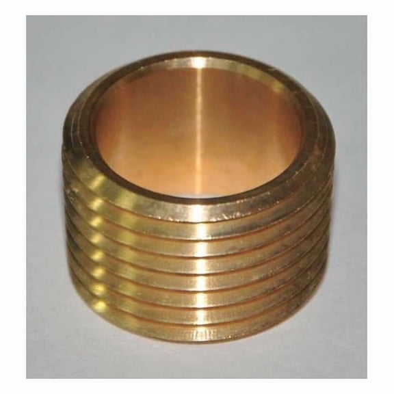 Manufacturer Varies 1/2" NOM C x 1/2" MNPT Copper Flush Adapter 24W566