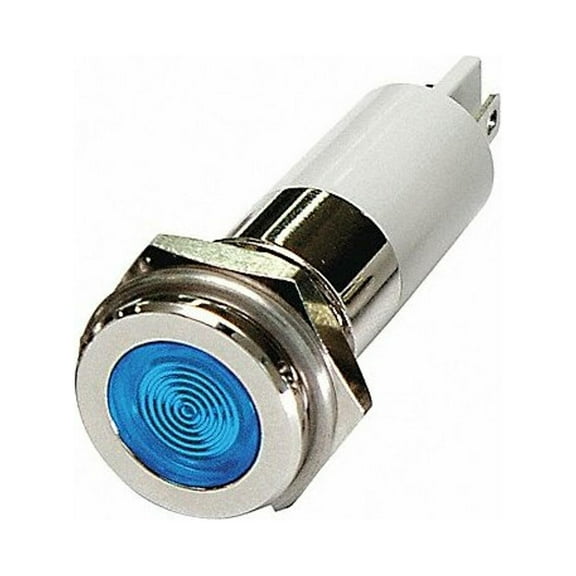 Manufacturer Varies Flush Panel Light, Blue, 24 V DC 24M135