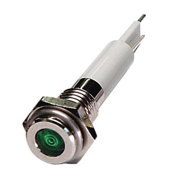 Manufacturer Varies Flat Indicator Light,Green,24VDC 24M039