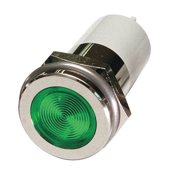 Manufacturer Varies Flat Indicator Light,Green,24VDC 24M170