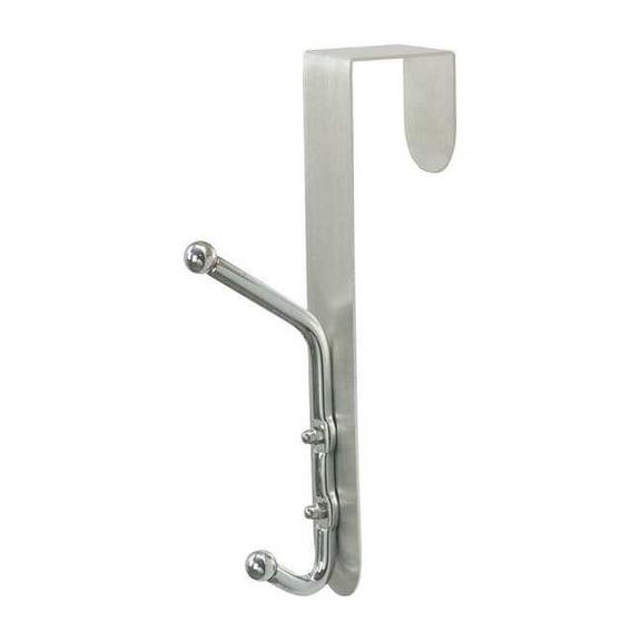 Manufacturer Varies Garment Hook,1 1/2 in W,Aluminum; Steel 45NG70