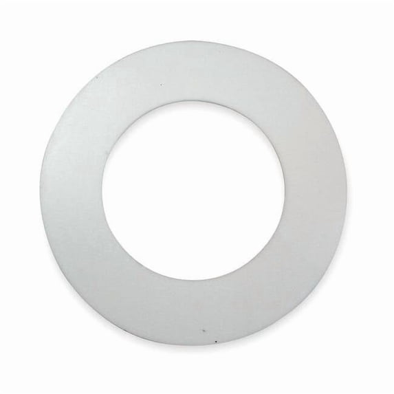 Gasket, Ring, 1 1/2 In, Virgin PTFE, White, Max. Pressure (PSI): 800