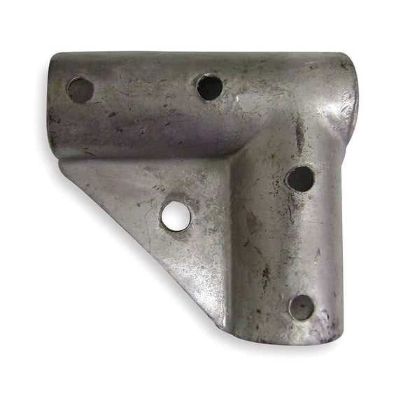 Gate Corner,Galv. Steel,Fits 1-5/8 In. 4LVG9