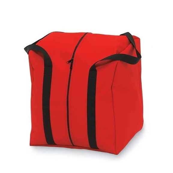 Manufacturer Varies Step-In-Gear Bag, Polyester, 19 1/2 in W, Red 911-84861