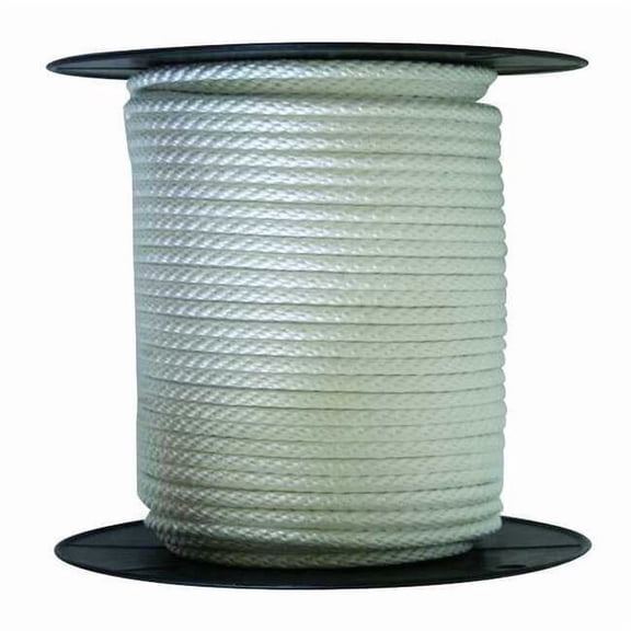 Manufacturer Varies Rope,Nylon,Braided,1/2 In. dia.,250 ft L 12U280