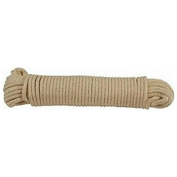 Manufacturer Varies Rope,Cotton,1/4in Dia,100 ft. 120085-00100-000