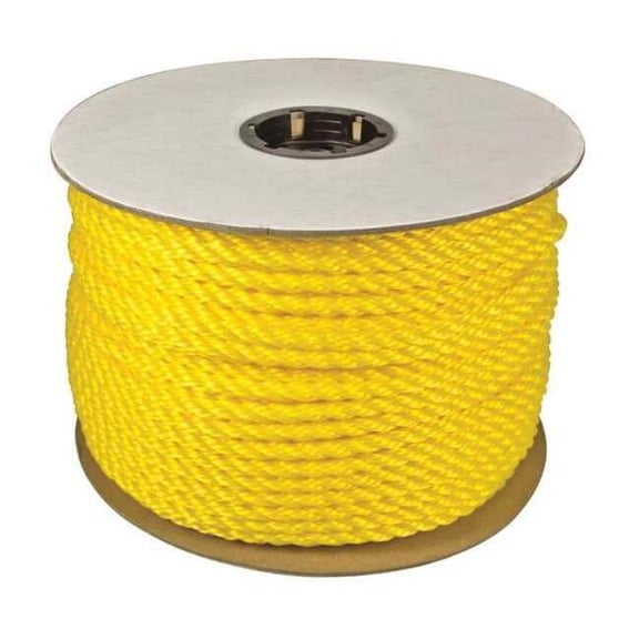Manufacturer Varies Rope,Polypropylene,1/4in Dia,600ft,105lb 300080-00600-111
