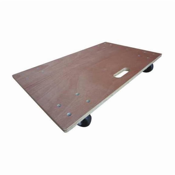 GnrlPrpsDlly,4in,30in,Brn,Wood,1,000lb 4UAX4
