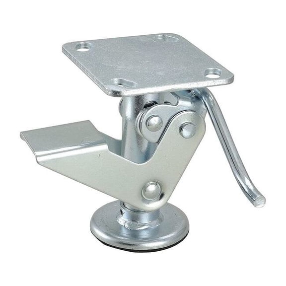 Floor Lock,Plate,6-7/8 in. H,4 x 4-1/2 16V372