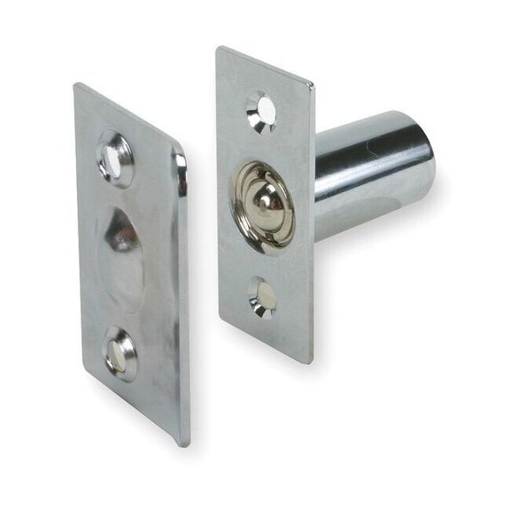Grab Catch, Pull-to-Open, Ball, Catch/Latch Width: 3/4" 1VZX5